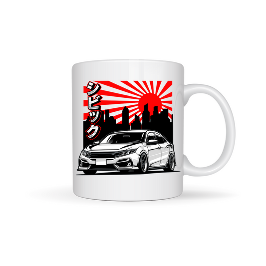 car themed mugs