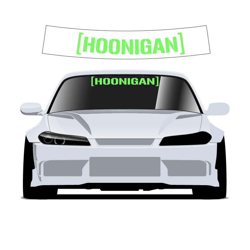 Hoonigan sun strip