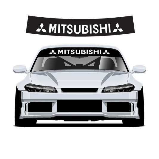 Mitsubishi sun strip 140cm x 25cm