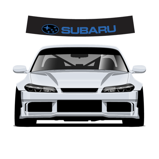 Subaru sun strip 140cm x 25cm