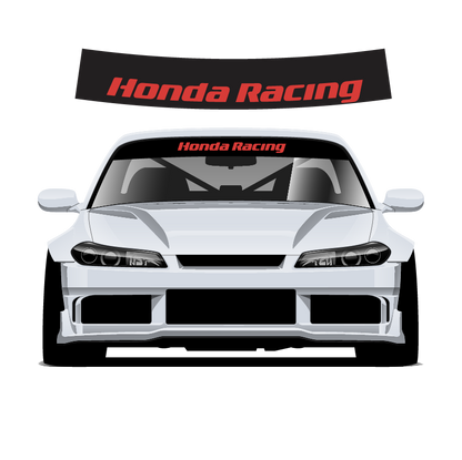 Honda racing sun strip 140x25cm