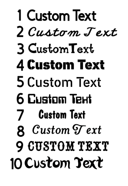 Custom sunstrip  fit any car text Sun strip personalised 140 x 25 cm